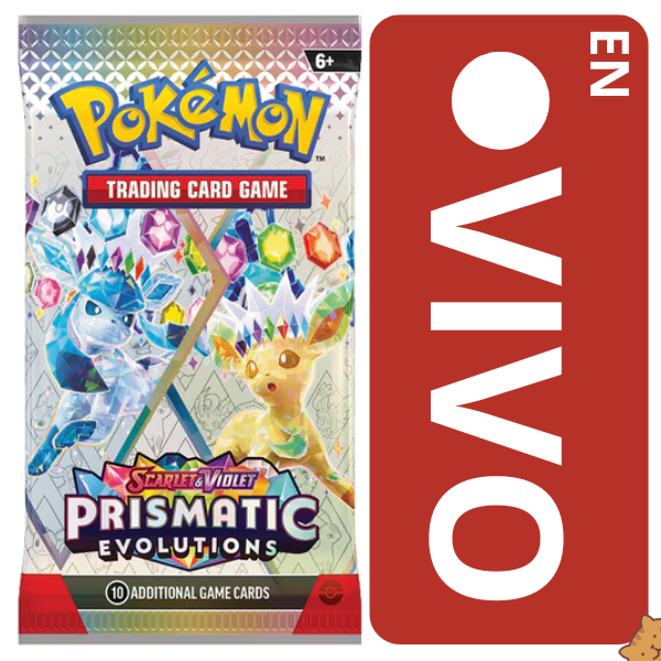 Scarlet & Violet: Prismatic Evolutions - Booster Pack - X10