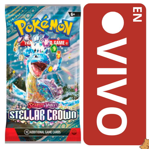 Scarlet & Violet: Stellar Crown Booster Pack - X10