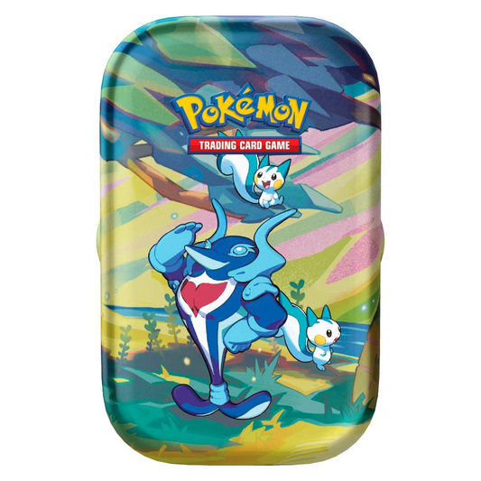 Pokémon Vibrant Paldea Mini Tin Palafin & Pachirisu Español