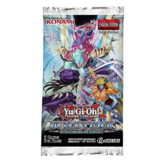 Yu-Gi-Oh! Duelist Pack: Dimensional Guardians Sobre Inglés