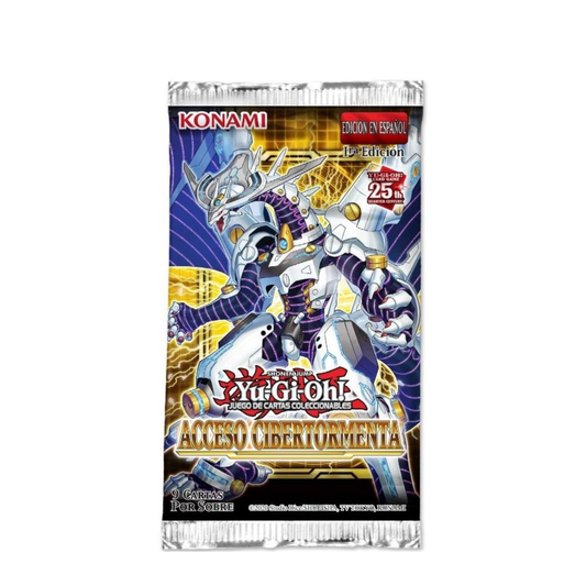 Yu-Gi-OH! Acceso Cibertormenta Sobre Español