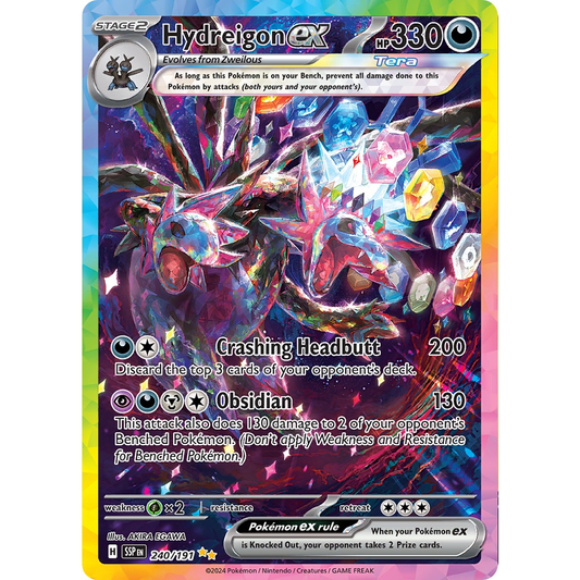 Hydreigon ex - 240/191 - Special Illustration Rare