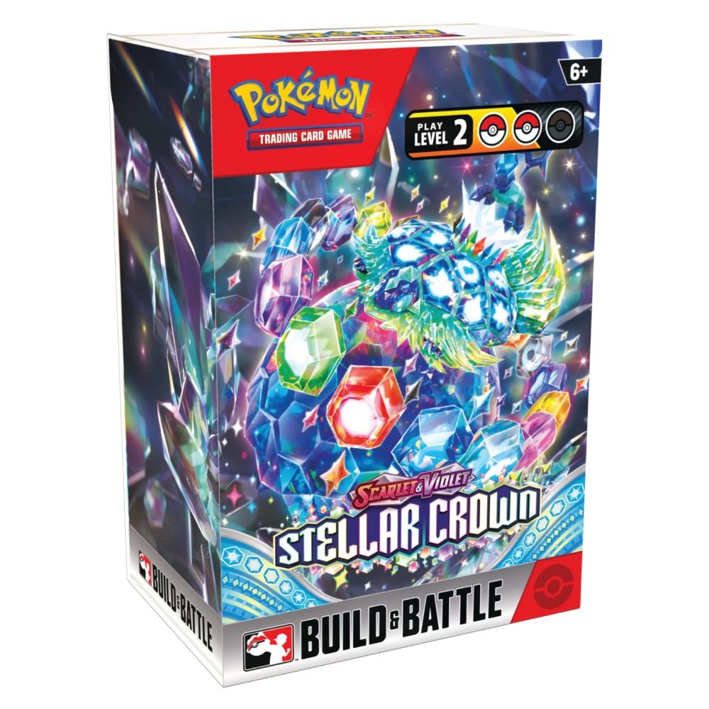 Pokémon Stellar Crown Build & Battle Box Inglés