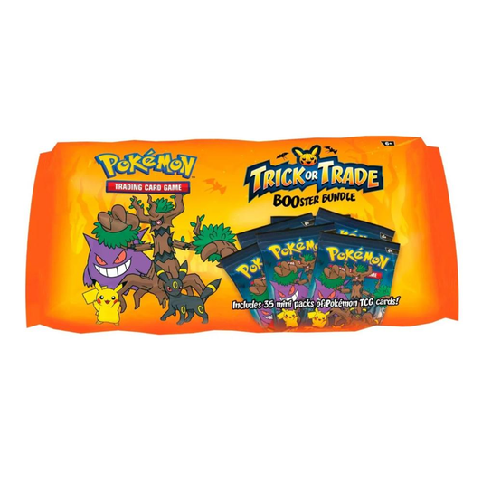 Pokémon Trick or Trade BOOster Bundle 2024 Inglés